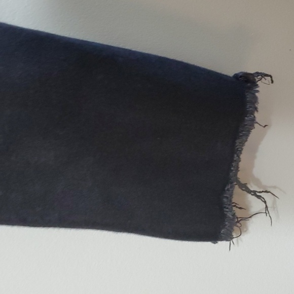 Edwin jeans women's size 6 size 28 black Janet raw cut frayed-hem frayed hem - Picture 10 of 16